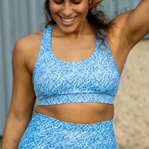 Bold Body Elephant Print Sports Bra